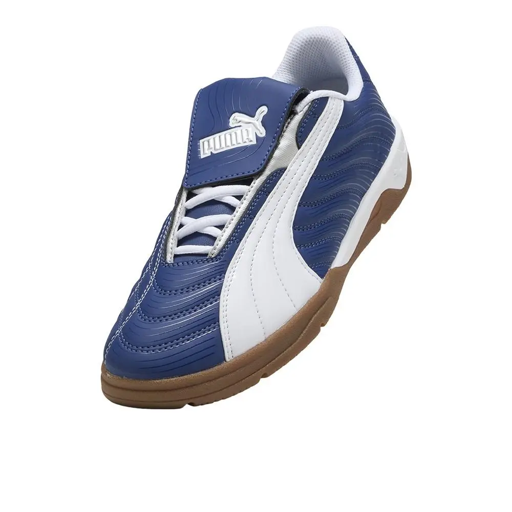 Puma shoes - PUMA  Tifosi Calcio Lace Up - 40445301 - Blue 4