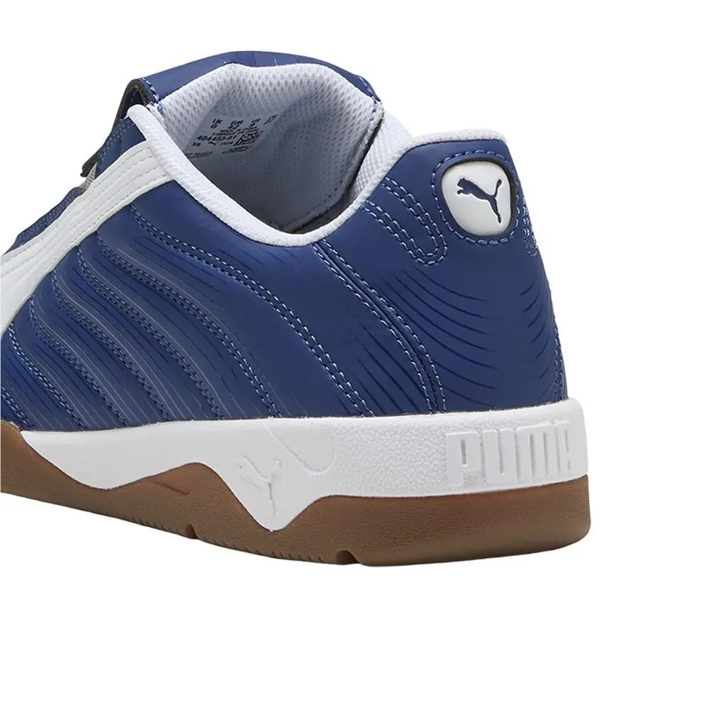 Puma shoes - PUMA  Tifosi Calcio Lace Up - 40445301 - Blue 5