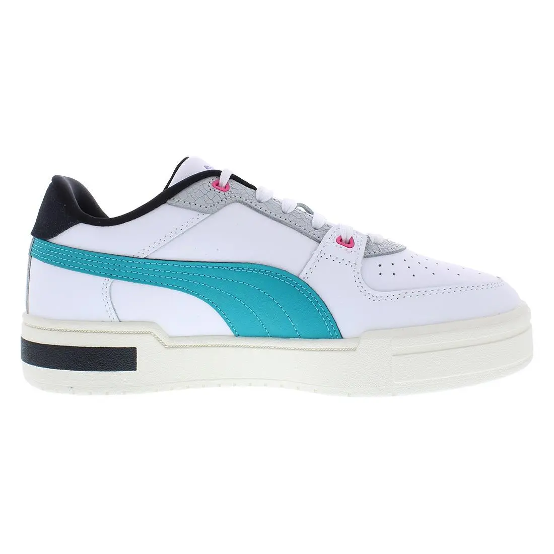 Puma shoes - White/Fizzy Apple/Aqua, Main: White 1