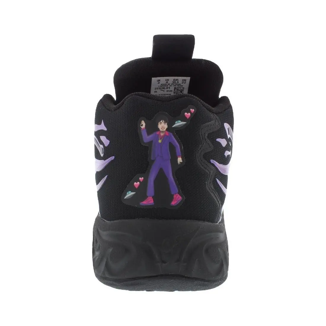 Puma shoes - 31131601 - 31131601 - Black/Ravish, Main: Black 2