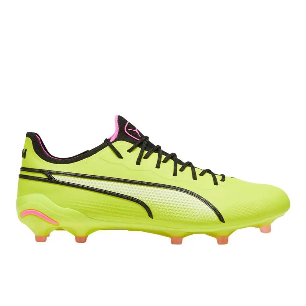 Puma King Ultimate Soccer Cleats Mens Green Sneakers Athletic Shoes 10756306