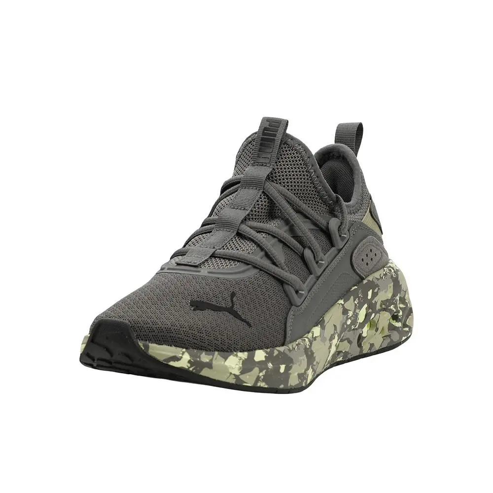 Puma shoes - PUMA Softride Frequence Street Camo Lace Up  Youth - 31392101 - Green 0