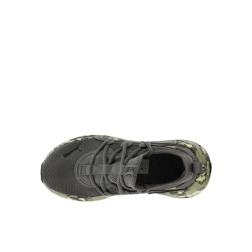 Puma shoes - PUMA Softride Frequence Street Camo Lace Up  Youth - 31392101 - Green 10