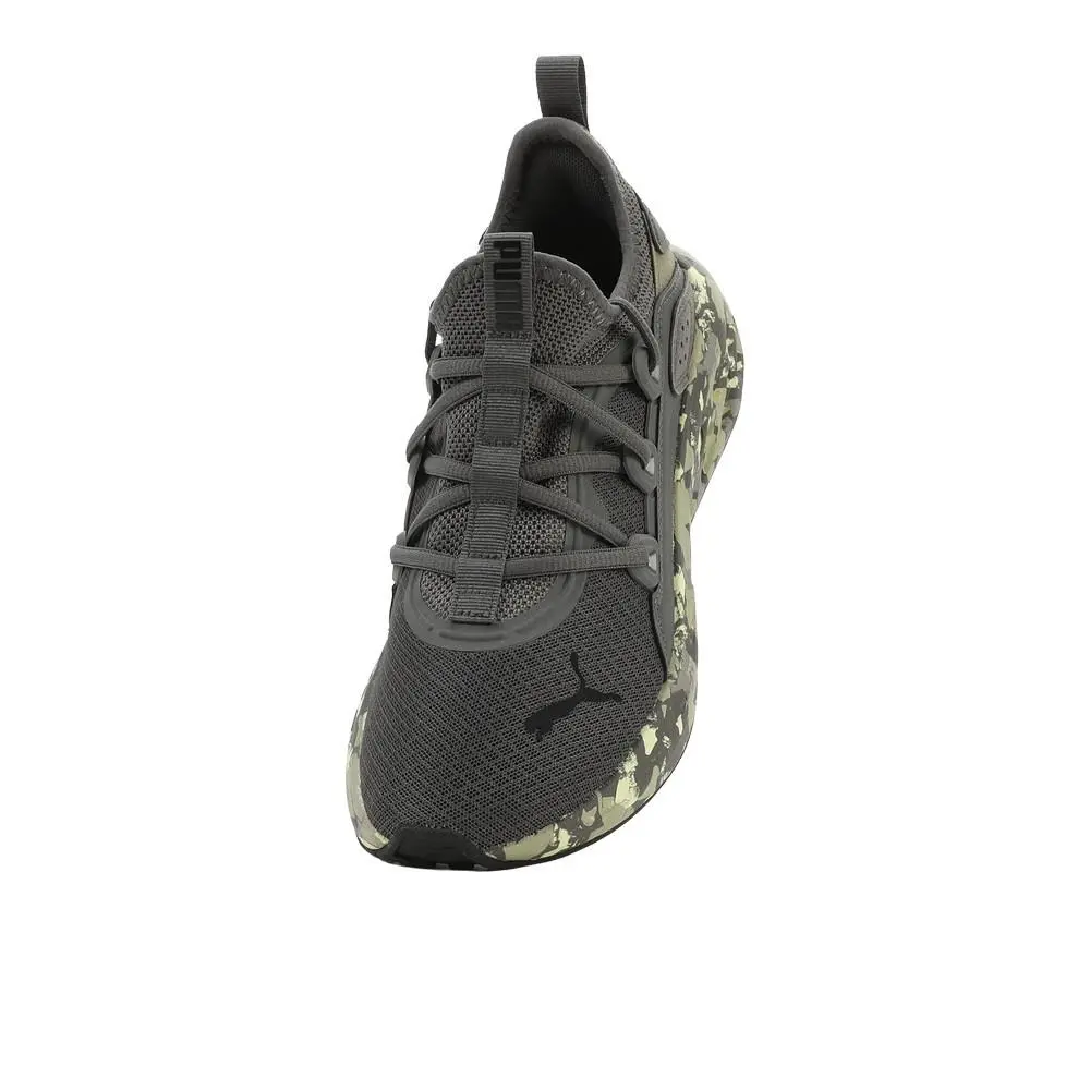 Puma shoes - PUMA Softride Frequence Street Camo Lace Up  Youth - 31392101 - Green 12
