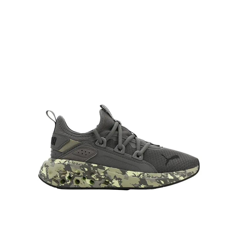 Puma shoes - PUMA Softride Frequence Street Camo Lace Up  Youth - 31392101 - Green 7