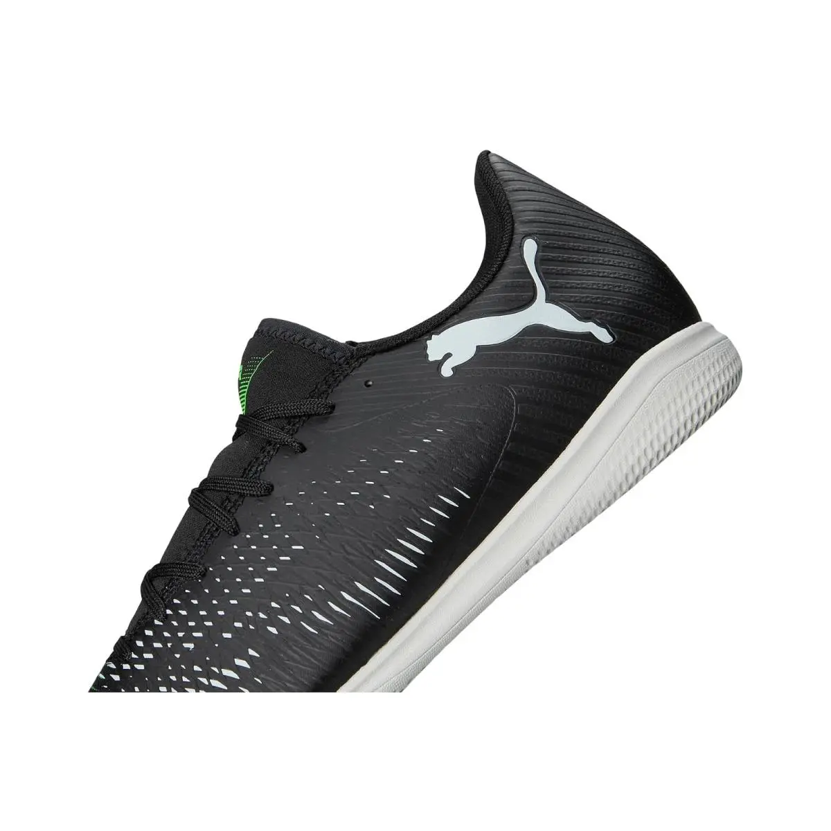 Puma shoes - Puma Black-Cool Light Gray-Fluo Green 11