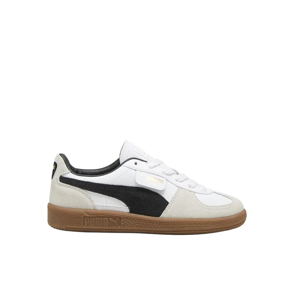 Puma shoes - PUMA Palermo Leather Lace Up  Youth - 39727501 - White 5