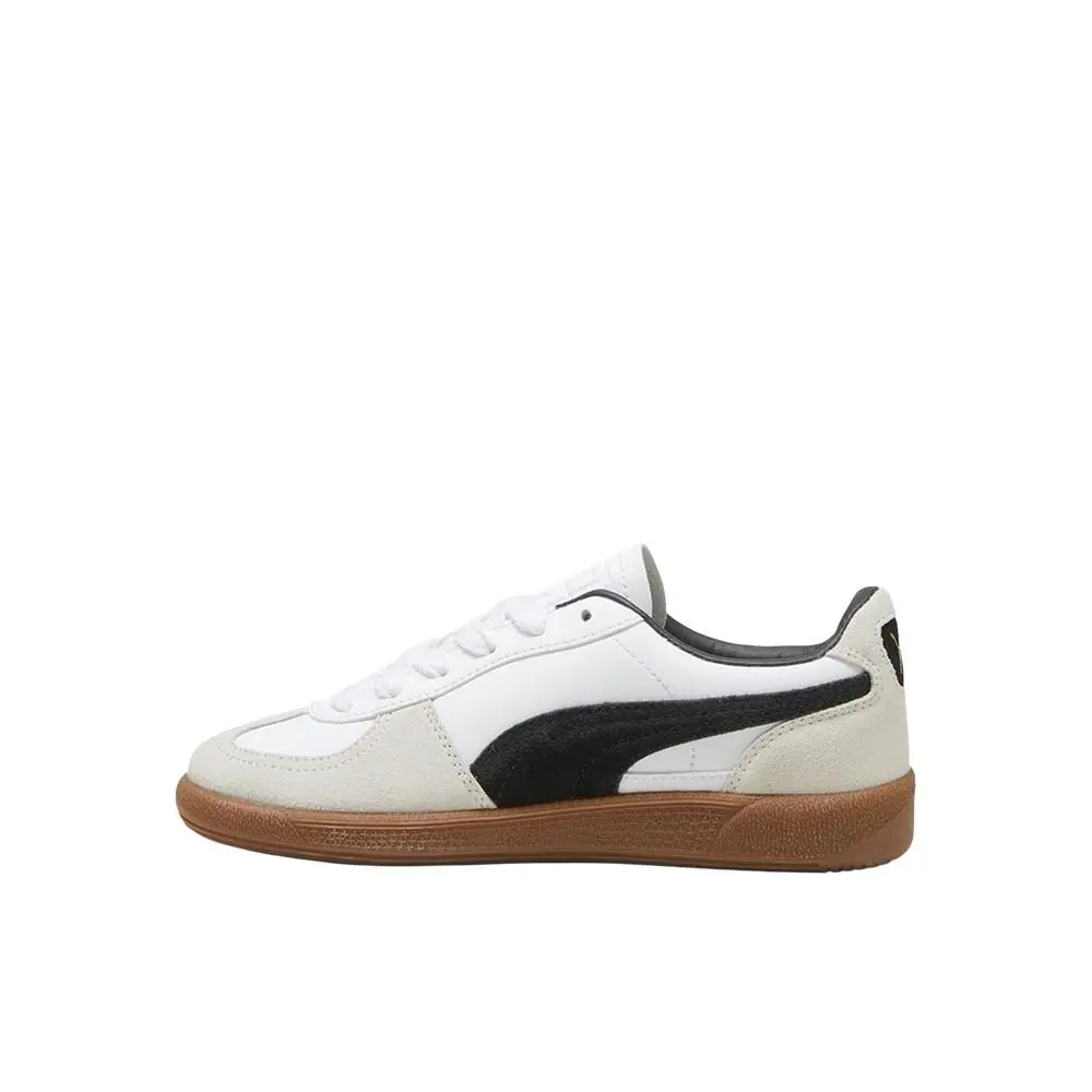 Puma shoes - PUMA Palermo Leather Lace Up  Youth - 39727501 - White 7