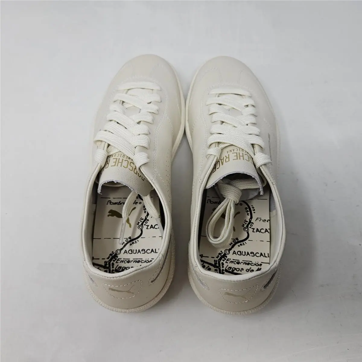 Puma shoes - PUMA Porsche Legacy Palermo - Porsche Legacy Palermo - 309089-02 - Alpine Snow - Beige 3