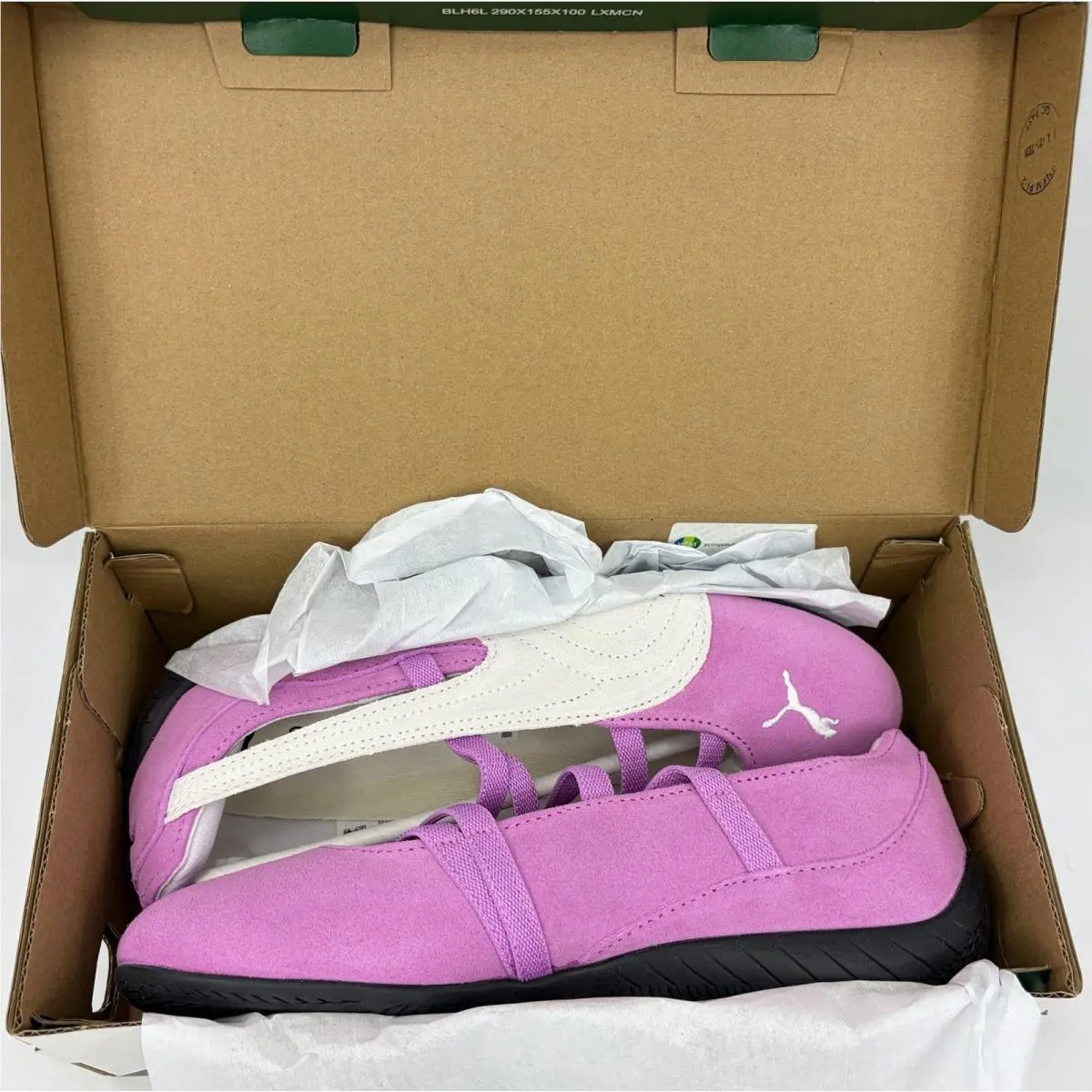 Puma shoes - Puma Speedcat Ballet SD - Speedcat Ballet - 401287-18 - Mauve Pop/Puma Black (UPC: 199259521180) 8