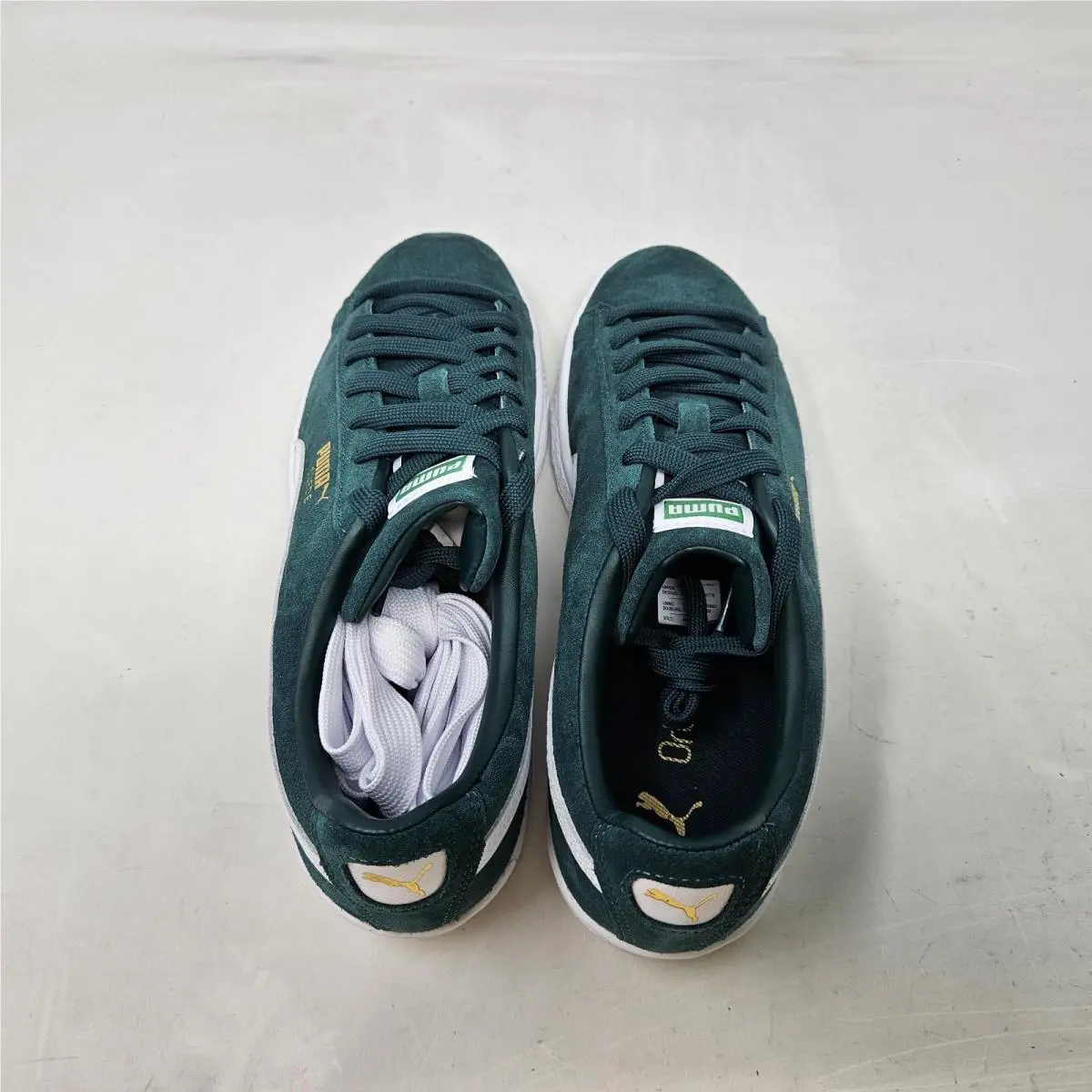 Puma shoes - PUMA Suede Classic Lace Up - 399781-15 - Dark Myrtle - Puma White 5