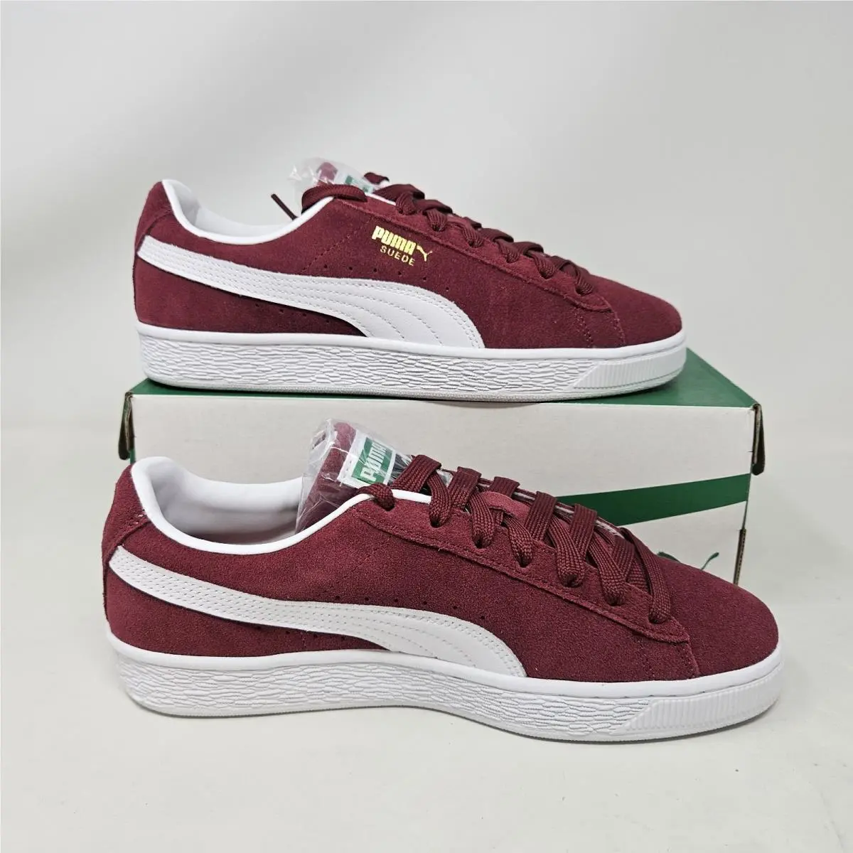 Puma shoes - PUMA Suede Classic Lace Up - 399781-05 - Team Regal Red - White 0