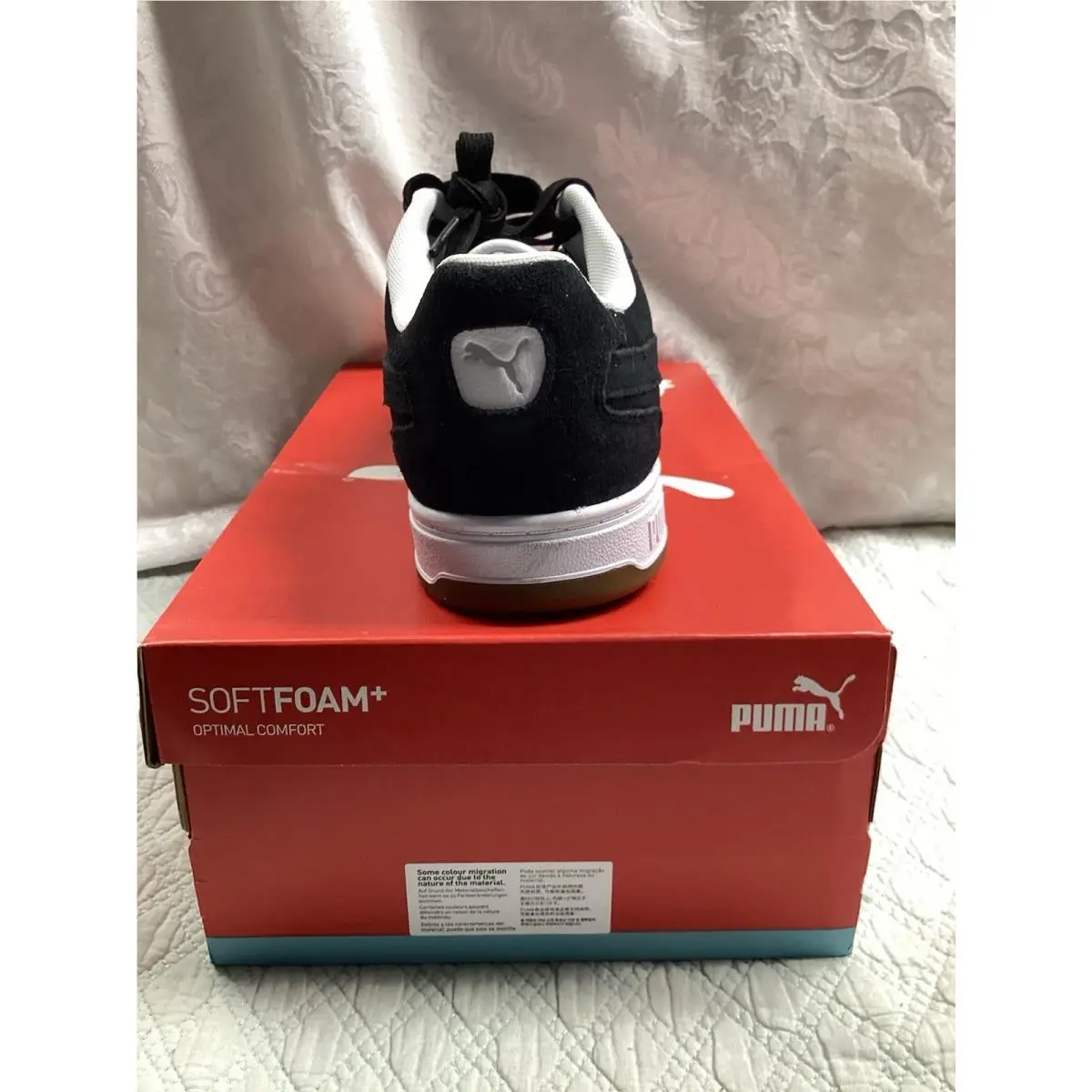 Puma shoes - 404491 01 - 404490 03 - Puma Blk Puma Silvr White (UPC: 0198556568164) 12