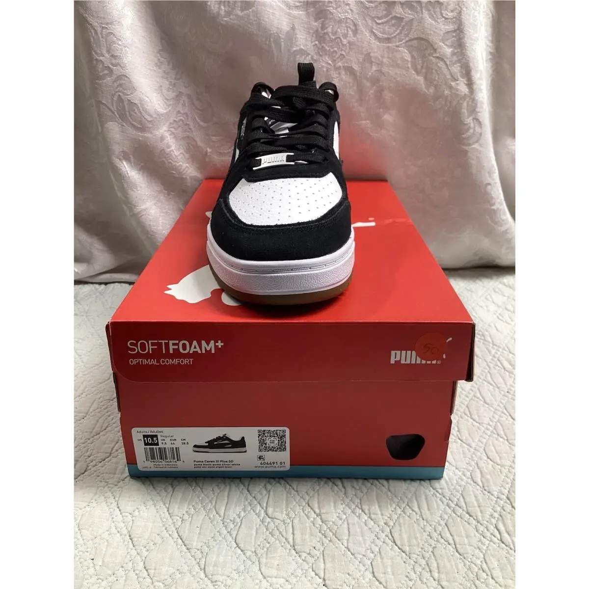 Puma shoes - 404491 01 - 404490 03 - Puma Blk Puma Silvr White (UPC: 0198556568164) 0