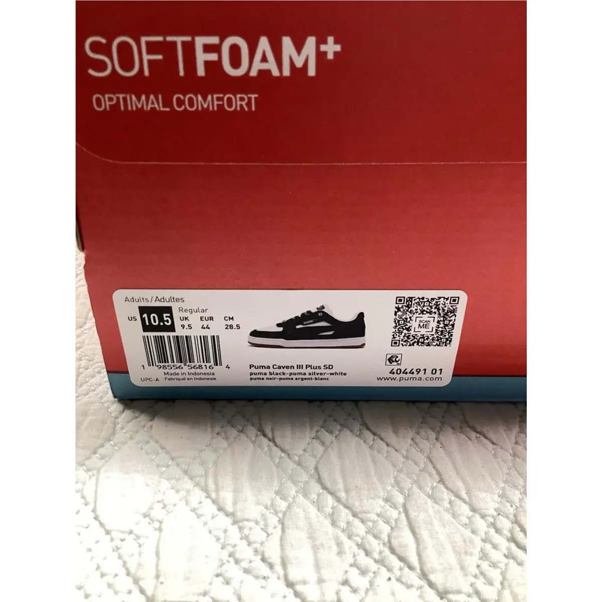 Puma shoes - 404491 01 - 404490 03 - Puma Blk Puma Silvr White (UPC: 0198556568164) 15
