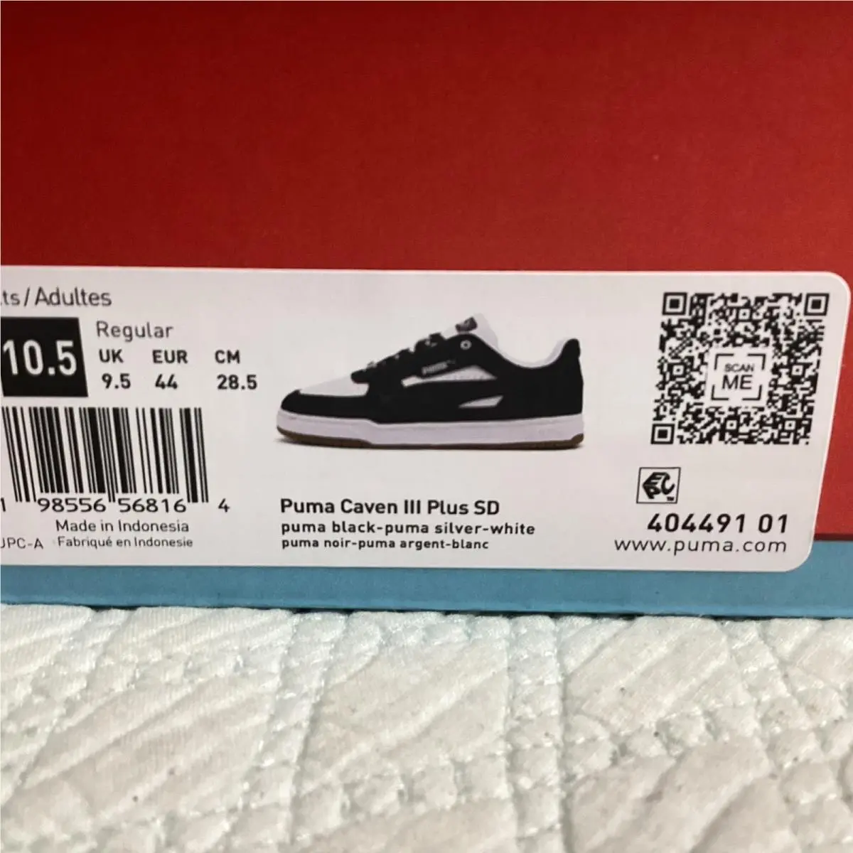 Puma shoes - 404491 01 - 404490 03 - Puma Blk Puma Silvr White (UPC: 0198556568164) 16