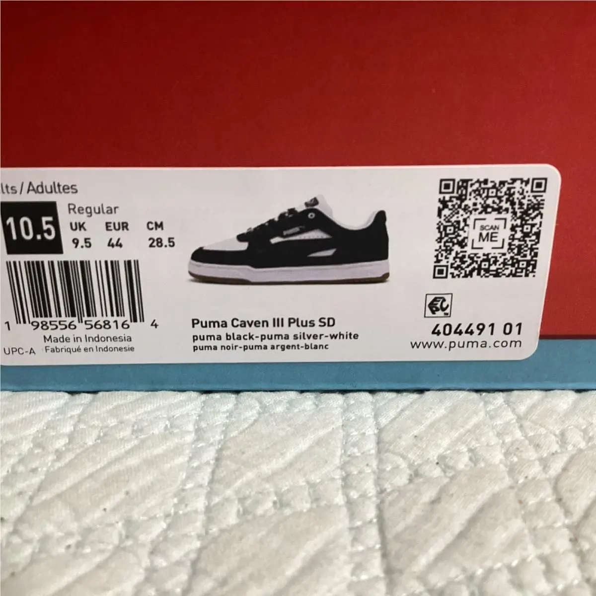 Puma shoes - 404491 01 - 404490 03 - Puma Blk Puma Silvr White (UPC: 0198556568164) 17