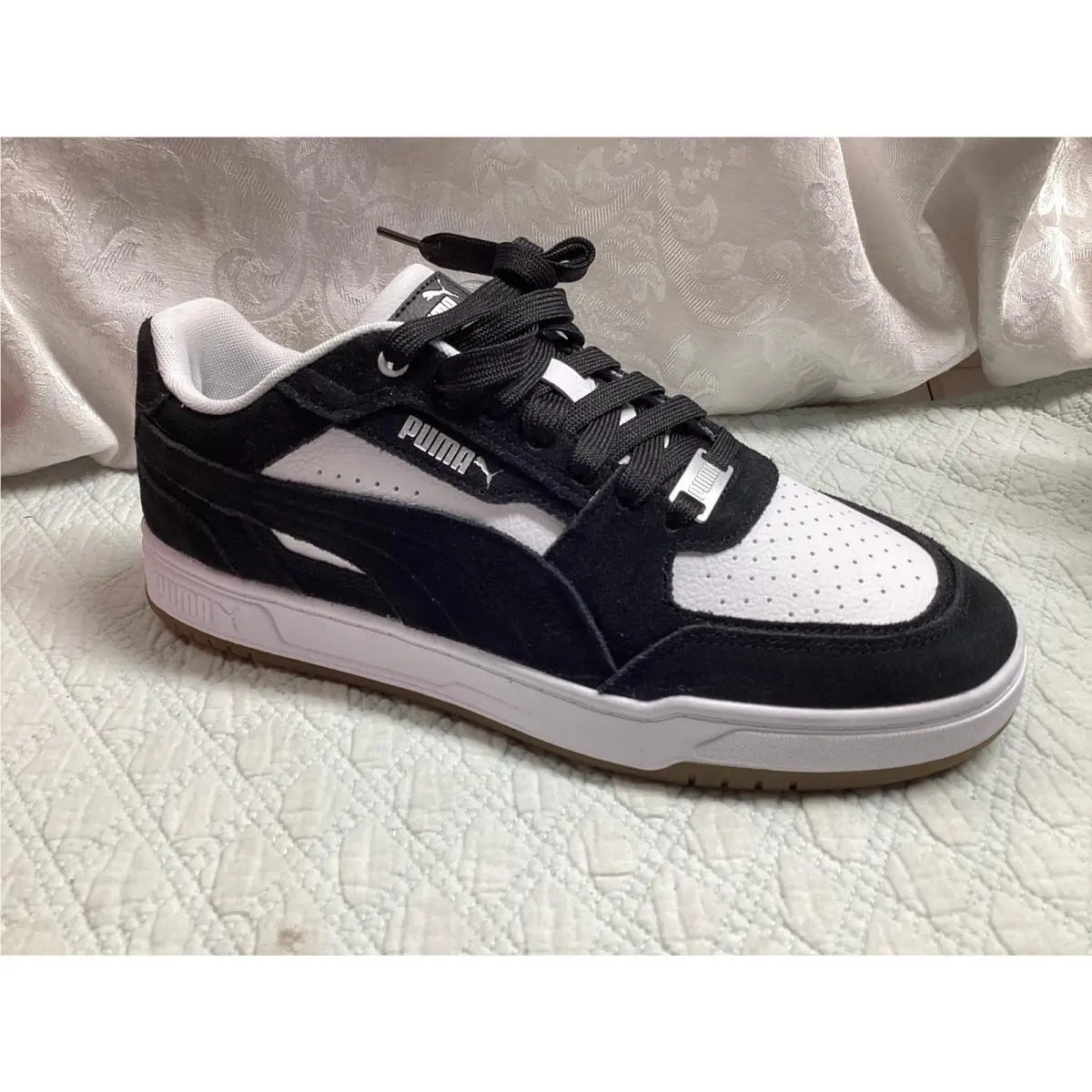 Puma shoes - 404491 01 - 404490 03 - Puma Blk Puma Silvr White (UPC: 0198556568164) 2