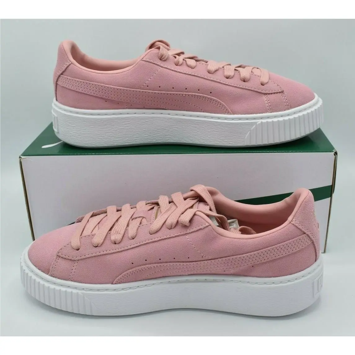 Puma shoes - PUMA Suede Platform - Suede Platform - Pink Gold (UPC: 192341824985) 0