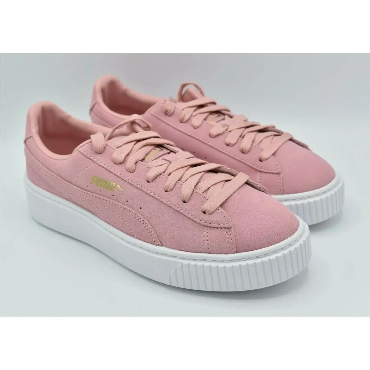 Puma shoes - PUMA Suede Platform - Suede Platform - Pink Gold (UPC: 192341824985) 2