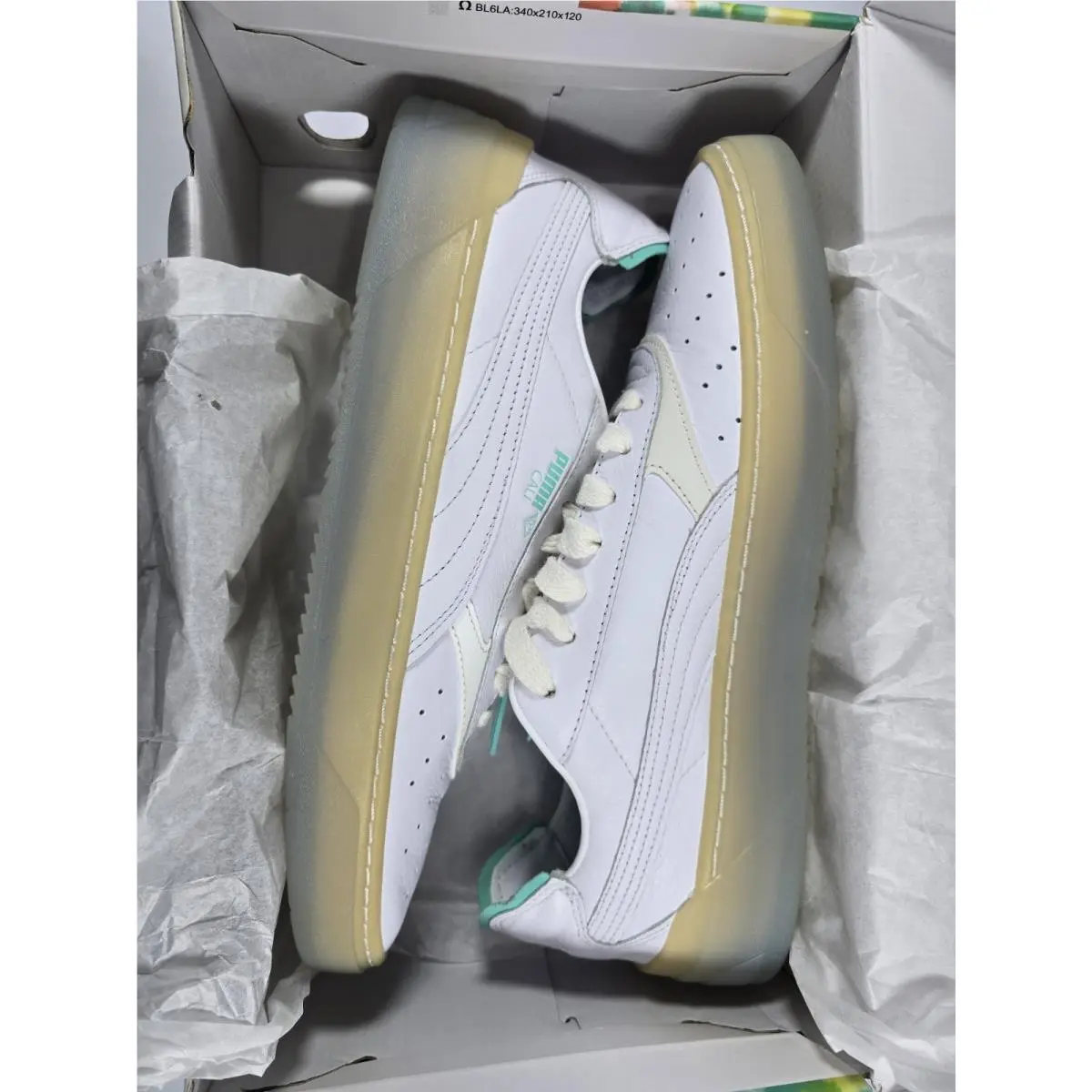 Puma shoes - Cali-0 Diamond Supply - Diamond Supply - 369399 01 - White, Mint 0