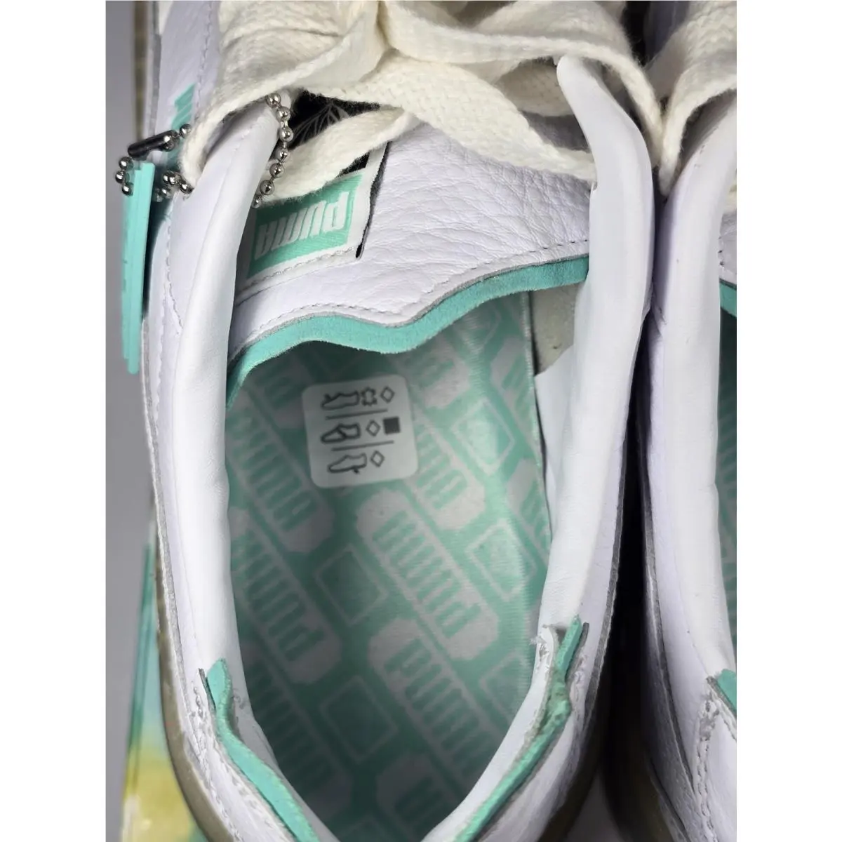 Puma shoes - Cali-0 Diamond Supply - Diamond Supply - 369399 01 - White, Mint 4
