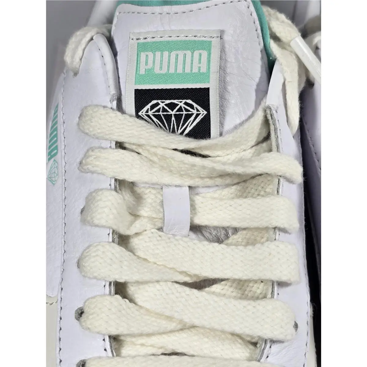 Puma shoes - Cali-0 Diamond Supply - Diamond Supply - 369399 01 - White, Mint 7