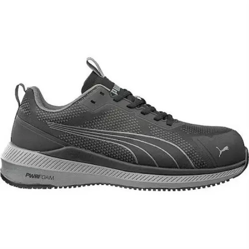 Puma Safety Shoes 645145-11-200 Athletic Shoe Black Men`s 11 M Pr