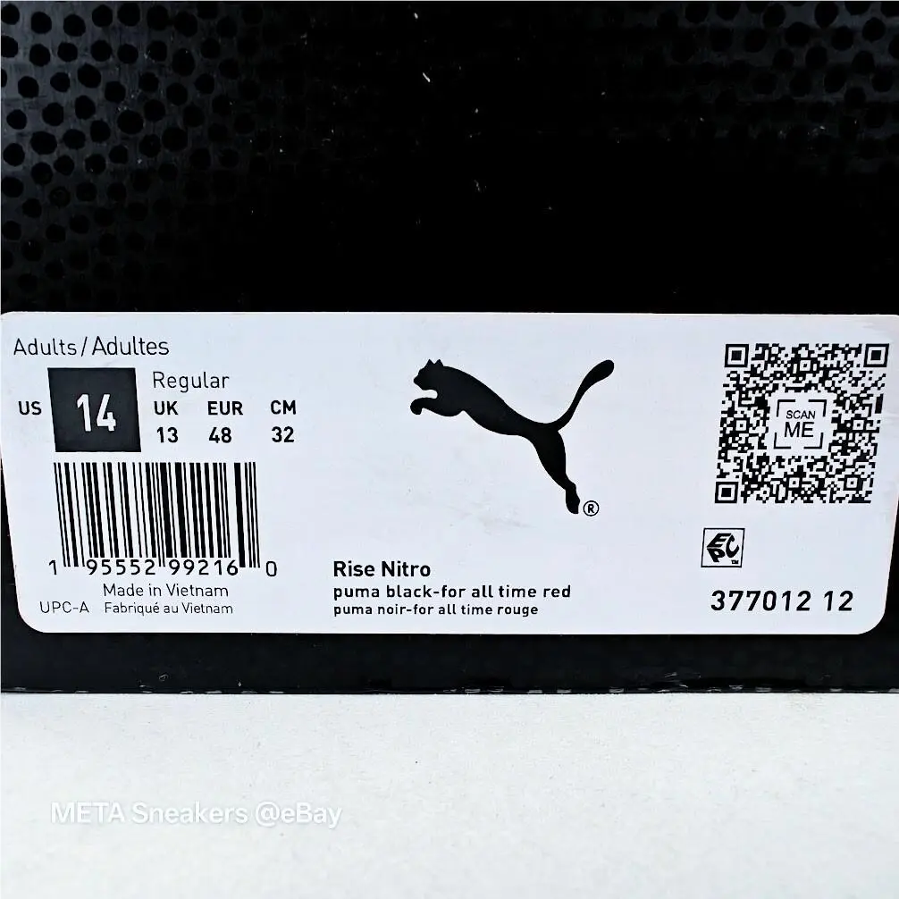 Puma shoes - PUMA Rise - Rise - 377012-12 - Black 1