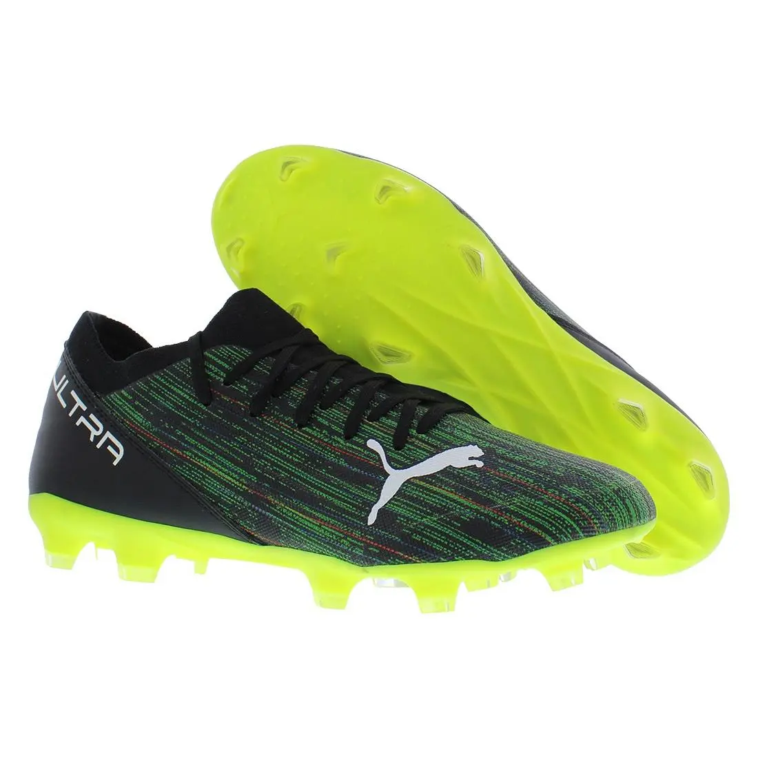 Puma Ultra 3.2 Firm Ground Mens Shoes Size 9.5 Color: Black