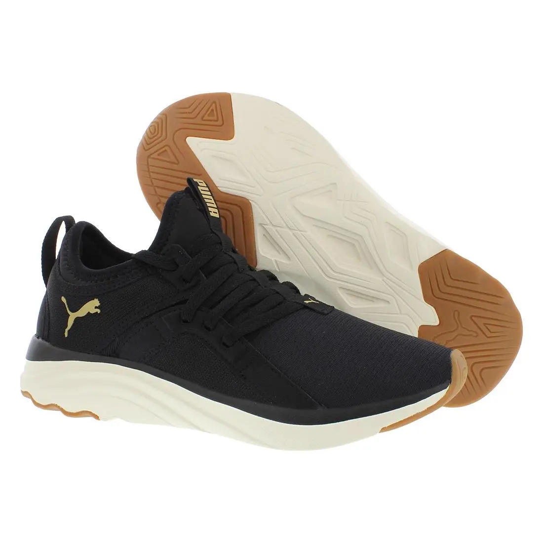 Puma Softride Sophia Womens Shoes Size 9 Color: Black/gold