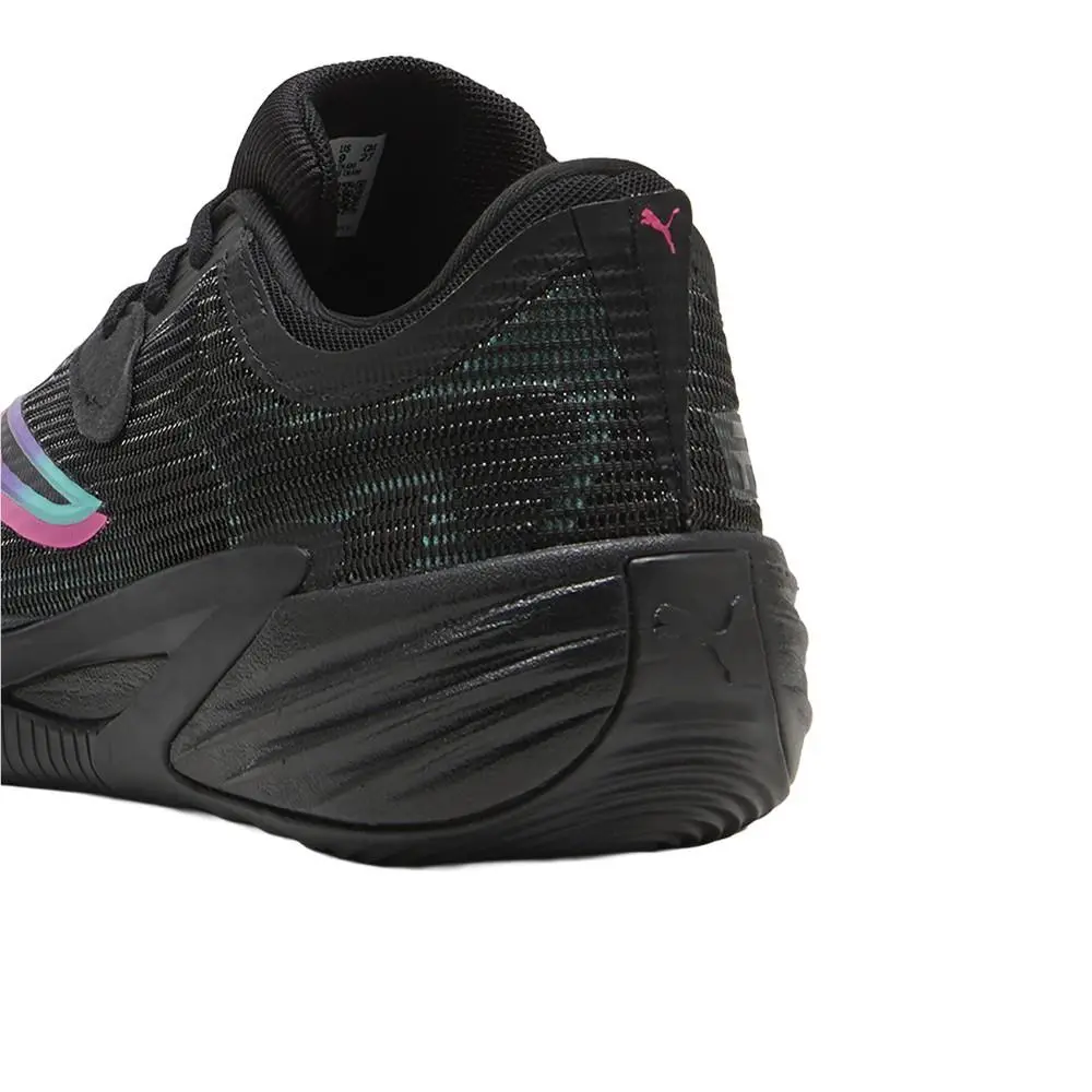 Puma shoes - PUMA AllPro Nitro 2 Core Basketball Shoe - 31405602 - Black (UPC: 199261730303) 5