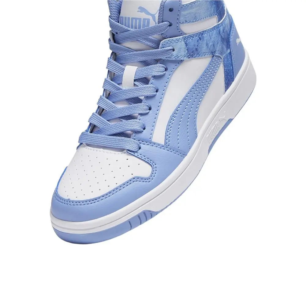 Puma shoes - PUMA Rebound Layup Sl Lace Up - 39510901 - Blue, White (UPC: 196857651974) 4
