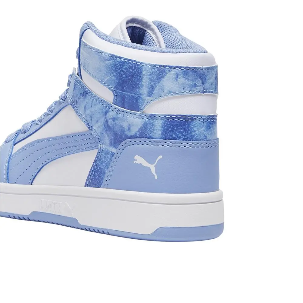 Puma shoes - PUMA Rebound Layup Sl Lace Up - 39510901 - Blue, White (UPC: 196857651974) 5
