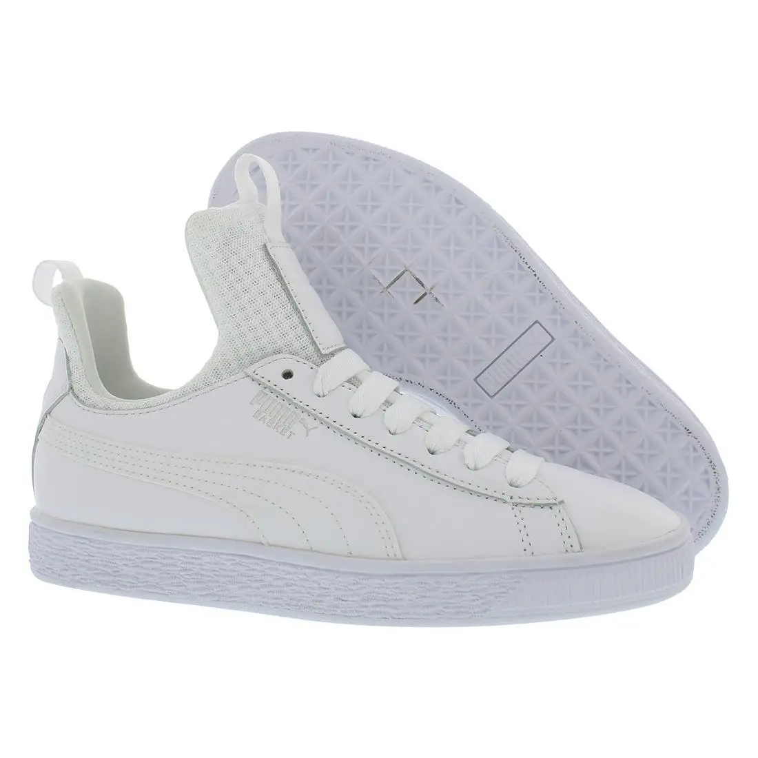 Puma Basket Fierce Ep Girls Shoe Size 5.5 Color: White