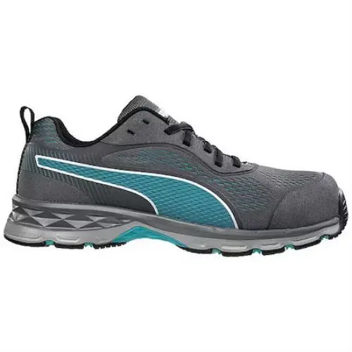 Puma Safety Shoes 643905-8M Women`s 3 In Composite Toe Athletic Shoe Blue 8