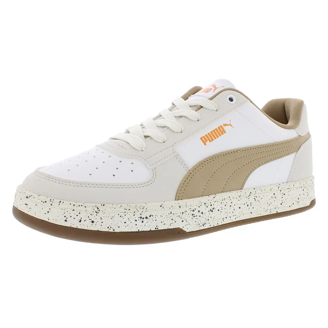 Puma shoes - White/Prairie Tan/Gray, Main: White (UPC: 197670814669) 0