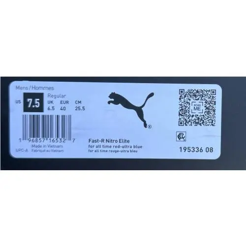 Puma shoes - FastR Nitro Elite - FastR Nitro Elite - Blue 8