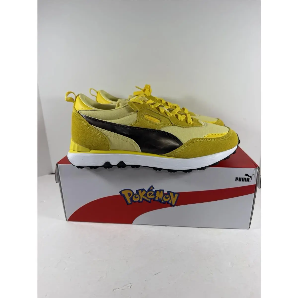 Puma shoes - Rider - Rider - 387688-01 - Empire Yellow/Pale Lemon (UPC: 0195102767644) 6