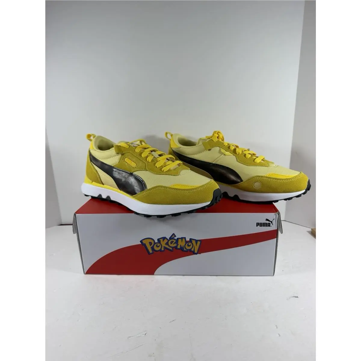Puma shoes - Rider - Rider - 387688-01 - Empire Yellow/Pale Lemon (UPC: 0195102767644) 7