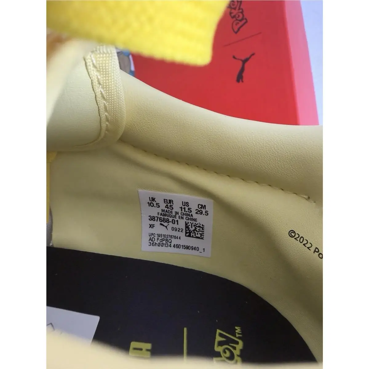 Puma shoes - Rider - Rider - 387688-01 - Empire Yellow/Pale Lemon (UPC: 0195102767644) 12