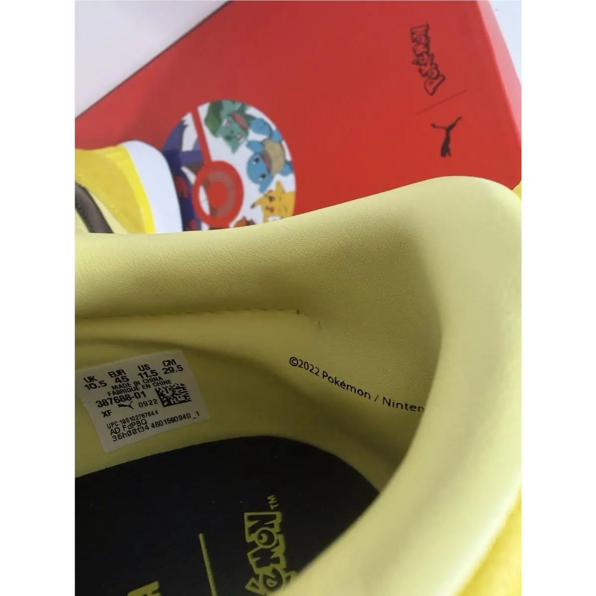 Puma shoes - Rider - Rider - 387688-01 - Empire Yellow/Pale Lemon (UPC: 0195102767644) 13