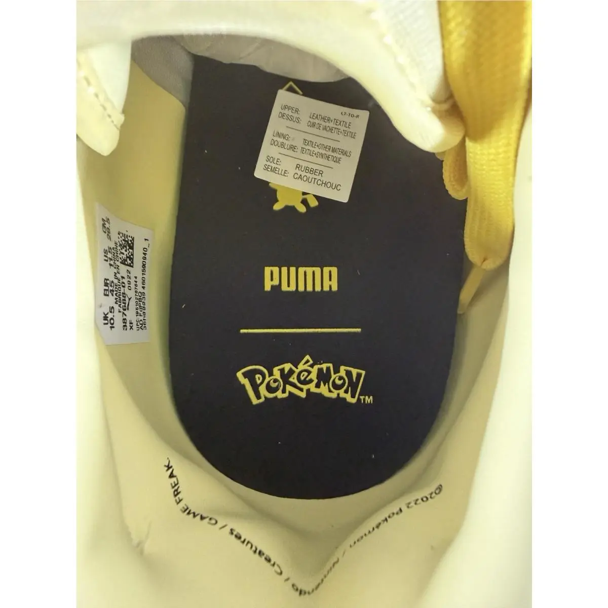 Puma shoes - Rider - Rider - 387688-01 - Empire Yellow/Pale Lemon (UPC: 0195102767644) 4