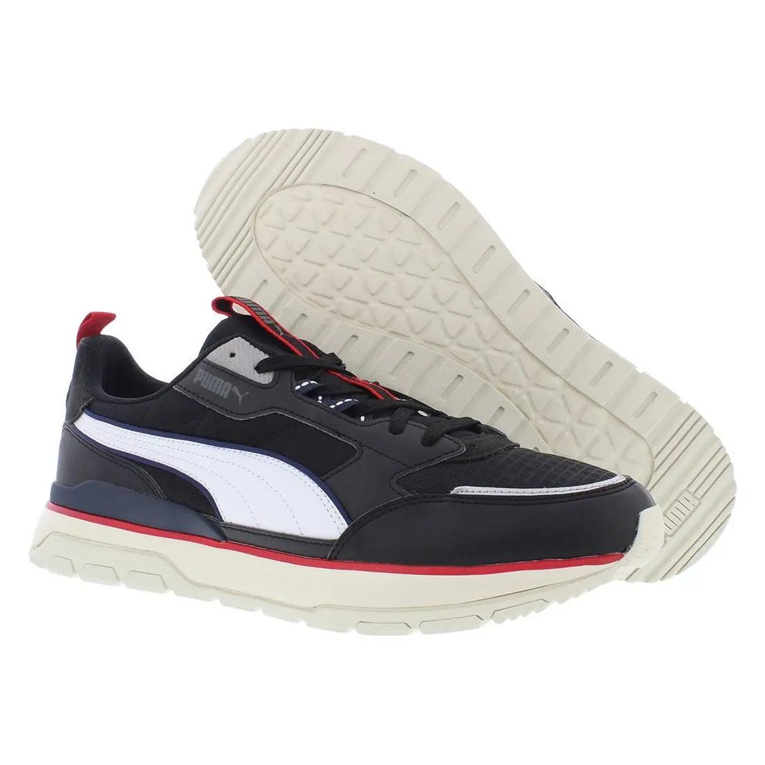 Puma R78 Trek Mens Shoes Size 10 Color: Black/white/new Navy