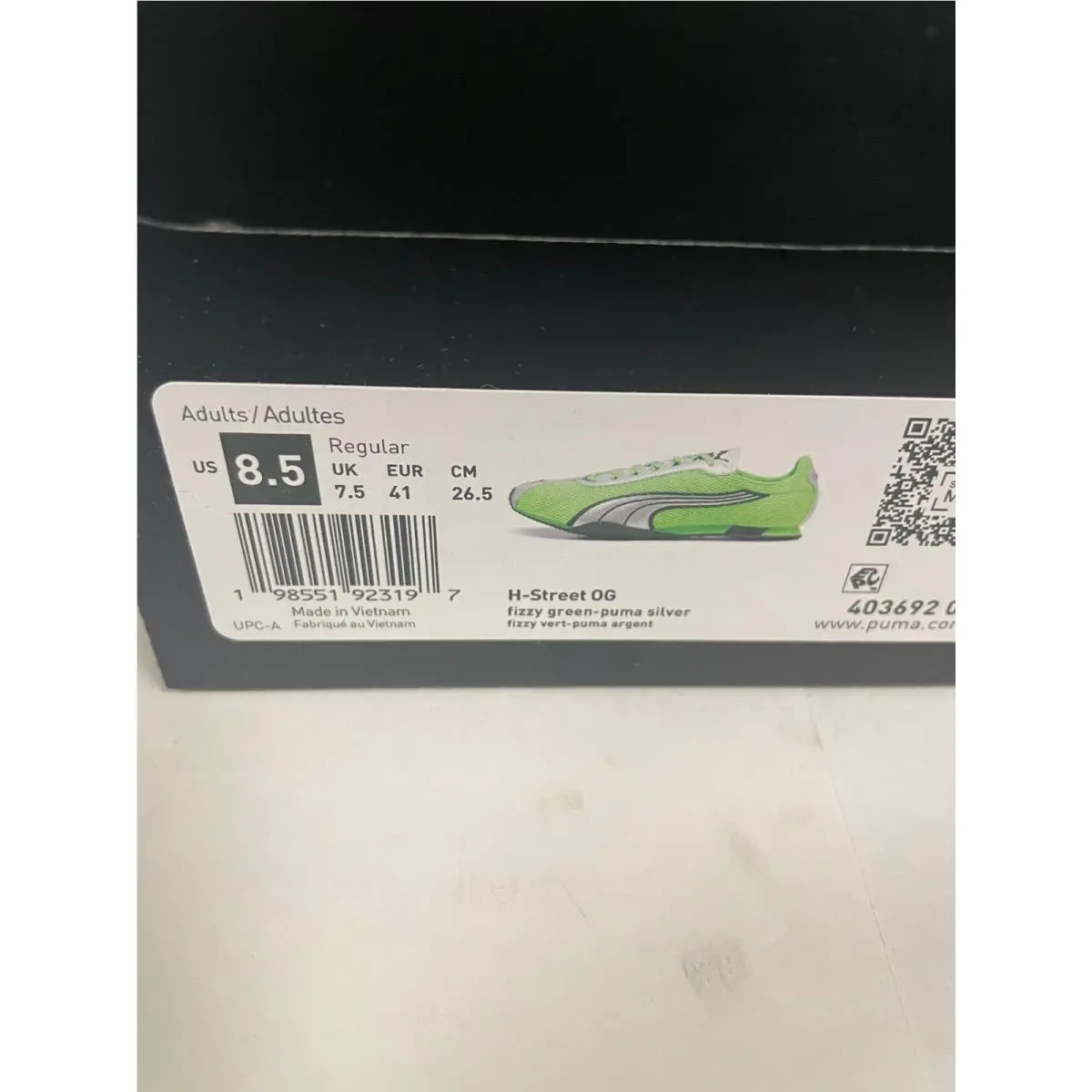 Puma shoes - 40369201 300 - Fizzy Green/Puma Silver 3