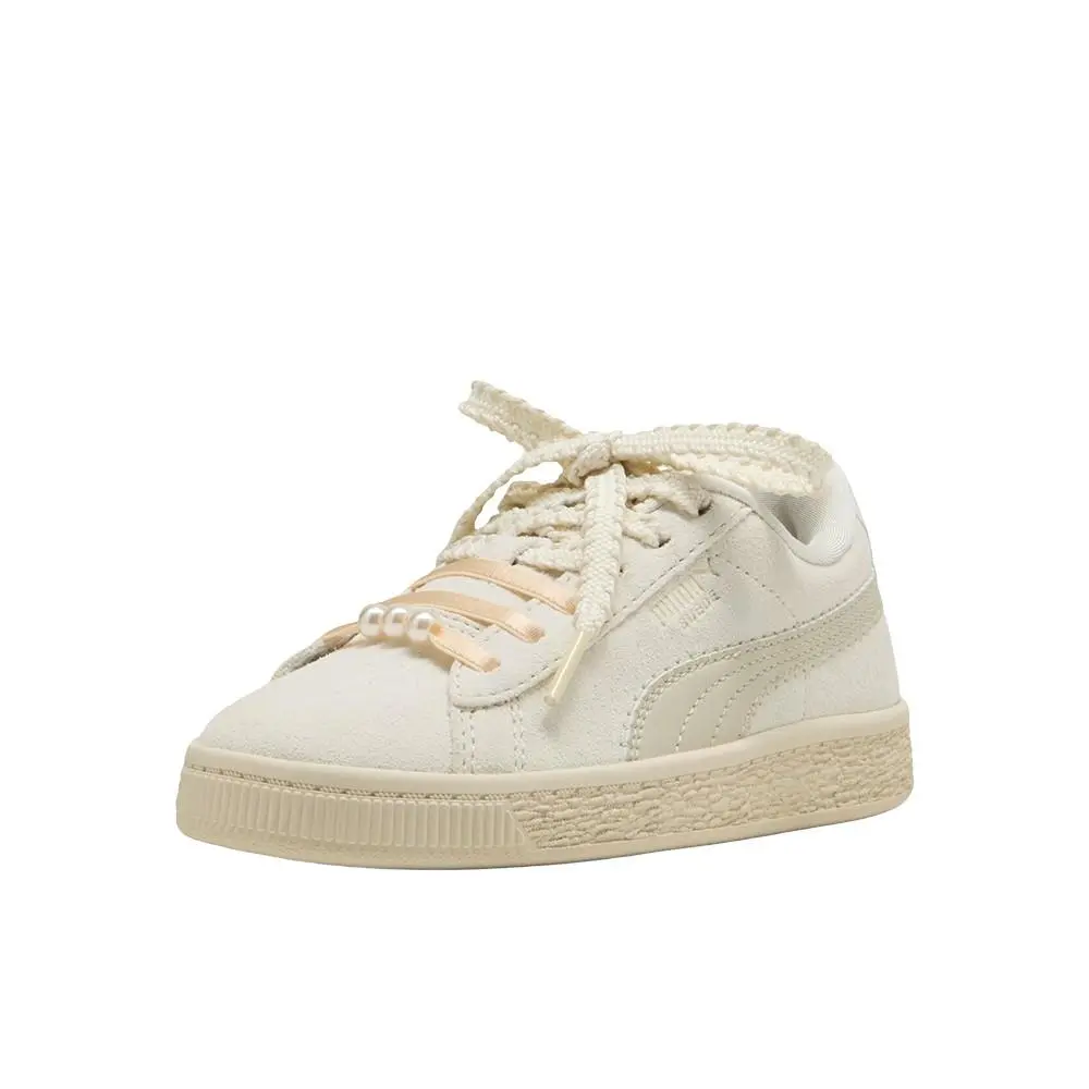 Puma shoes - PUMA Suede Bloom Sneaker Toddler - 40902801 - White (UPC: 199260894358) 0