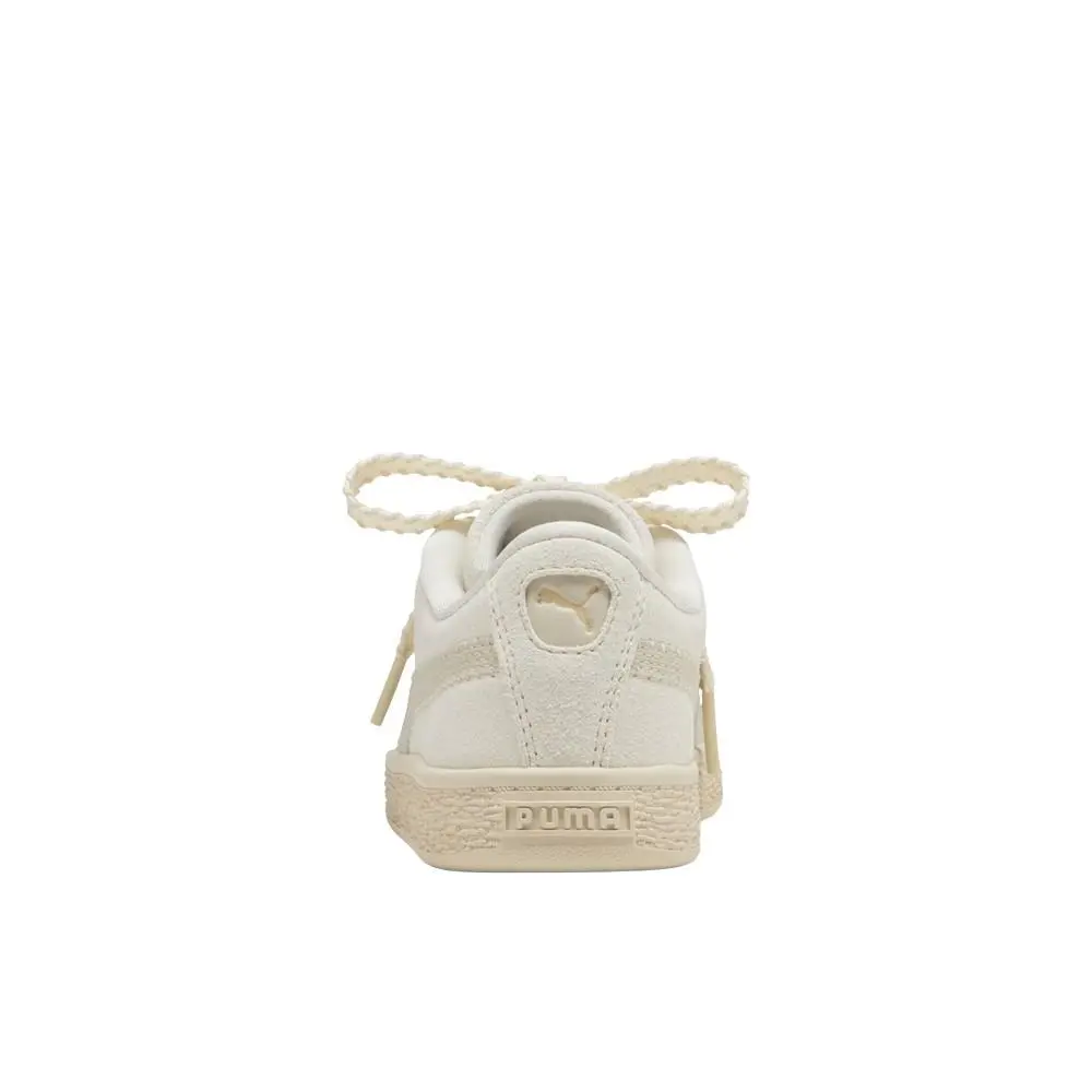 Puma shoes - PUMA Suede Bloom Sneaker Toddler - 40902801 - White (UPC: 199260894358) 4