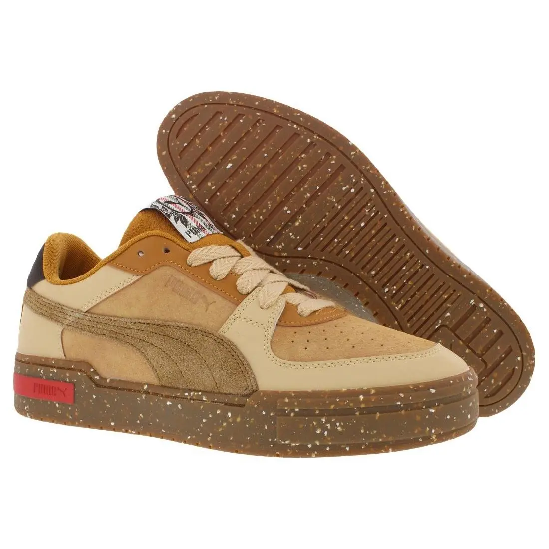 Puma CA Pro Cafe Suede Mens Shoes Size 11.5 Color: Light Sand/partridge/desert
