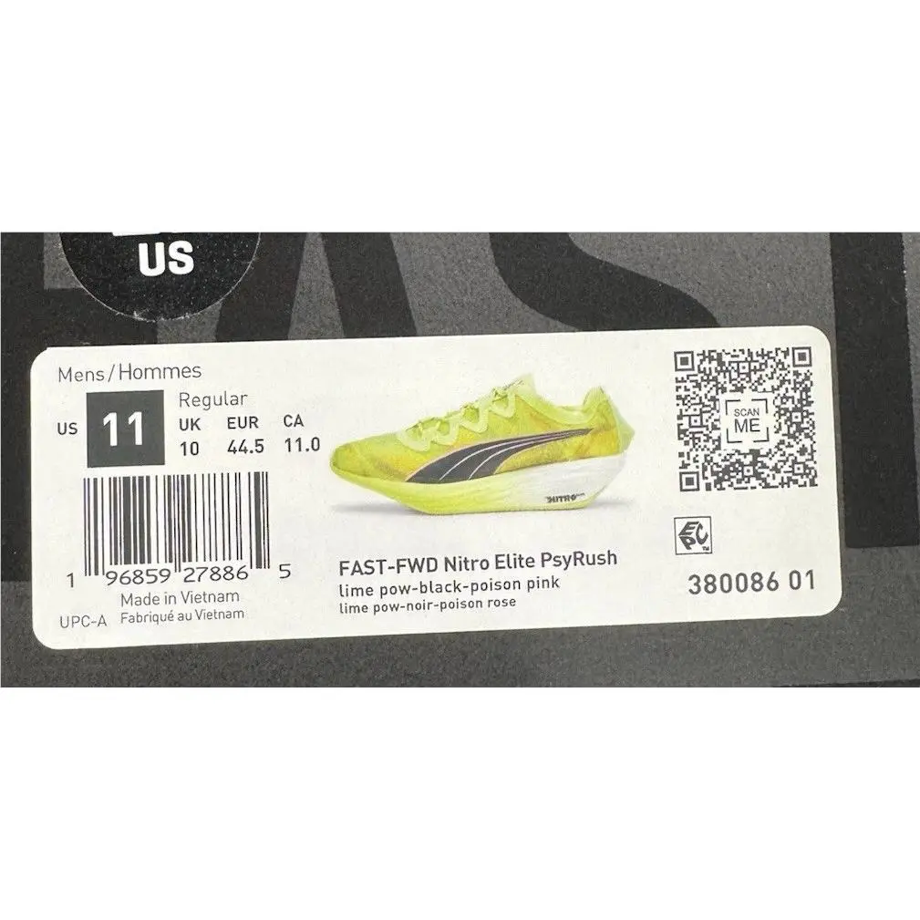 Puma shoes - FAST-FWD Nitro Elite Rush - Nitro Elite Rush - Yellow 6