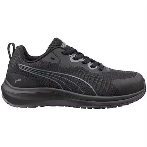 Puma Safety Shoes 642965-07-200 Athletic Shoe Black Women`s 7 M Pr